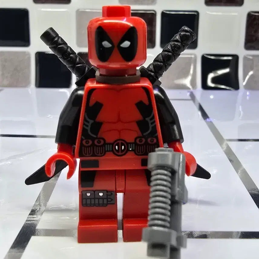 [BUNJANG] LEGO Deadpool Minifigure with Accessories / 레고 데드풀