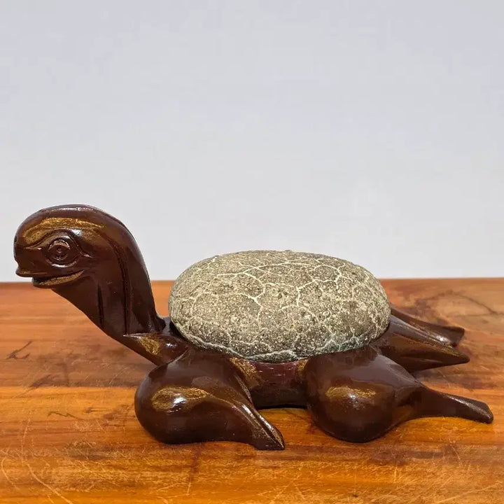 [BUNJANG] Turtle Stone Suiseki / 26020408 잘 터진 국내 구갑 거북이 수석 팝니다