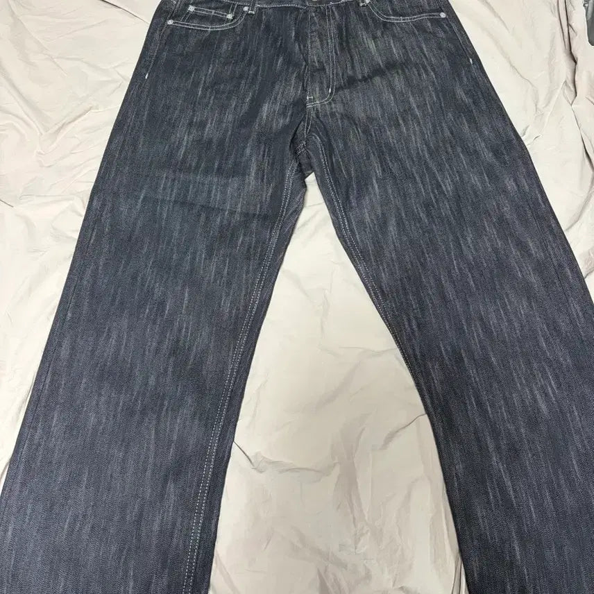 [BUNJANG] Uniform Bridge Comfort Denim Pants Indigo / (32-34) 유니폼브릿지 컴포트 데님팬츠 인디고