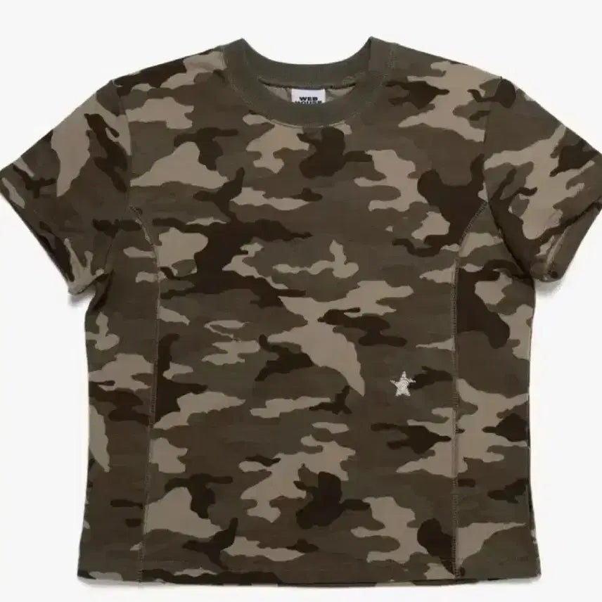 [BUNJANG] Webhouse Camo Half Sleeve T-Shirt / 웹하우스 카모 반팔티