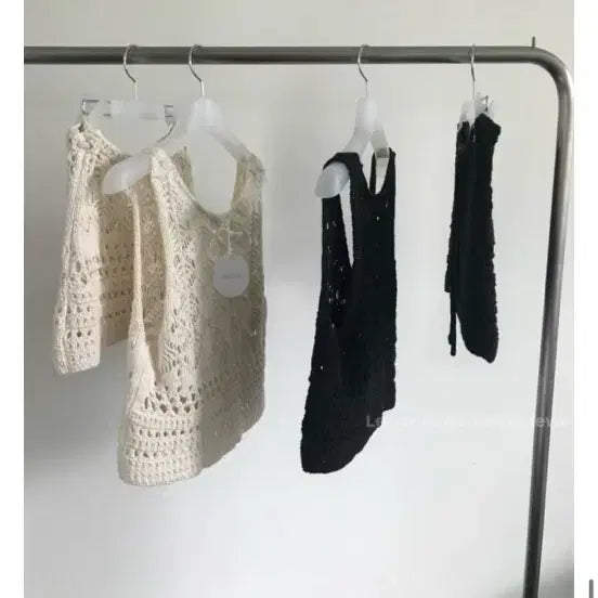 [BUNJANG] WIA Blossom Knit Skirt Black / 위아(블러썸 니트치마)블랙
