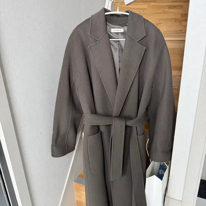 [SOLD OUT] ILAIIL 핸드메이드 캐시미어 울 코트 85