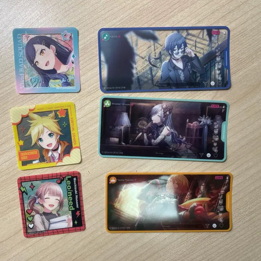 [BUNJANG] Honaomi Kaito Tsukasa Shizuku An MEMOSTE Photocard / 프세카 호나미 카이토 츠카사 시즈쿠 안 메모스테 판매