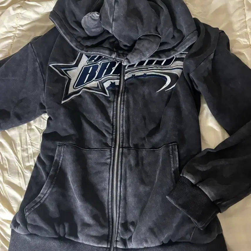 [BUNJANG] Devil Hoodie Zip-Up / 악마 후드집업
