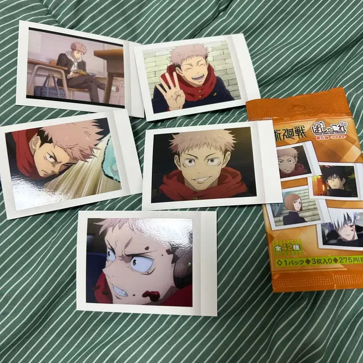 [BUNJANG] Jujutsu Kaisen Yuji Itadori Pashacolle Card / 주술회전 파샤코레 이타도리 유지