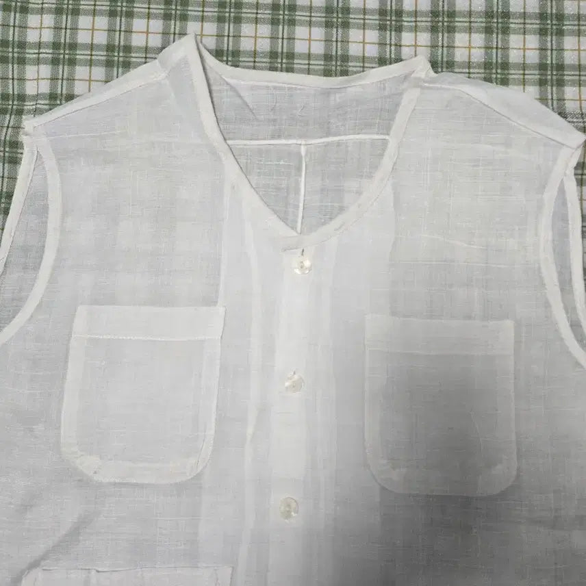 [BUNJANG] Mosquito Net Linen Shirt / 76 ㅡ모시 셔츠ㅡ100