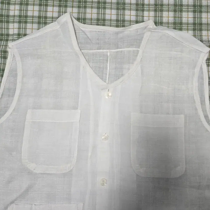 [BUNJANG] Mosquito Net Linen Shirt / 76 ㅡ모시 셔츠ㅡ100