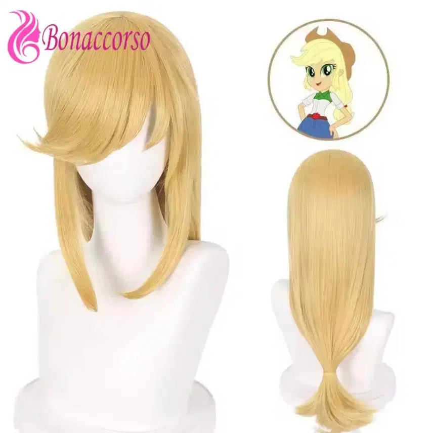 [BUNJANG] Blonde Wig with Wig Cap / 금발 가발 (가발망 포함