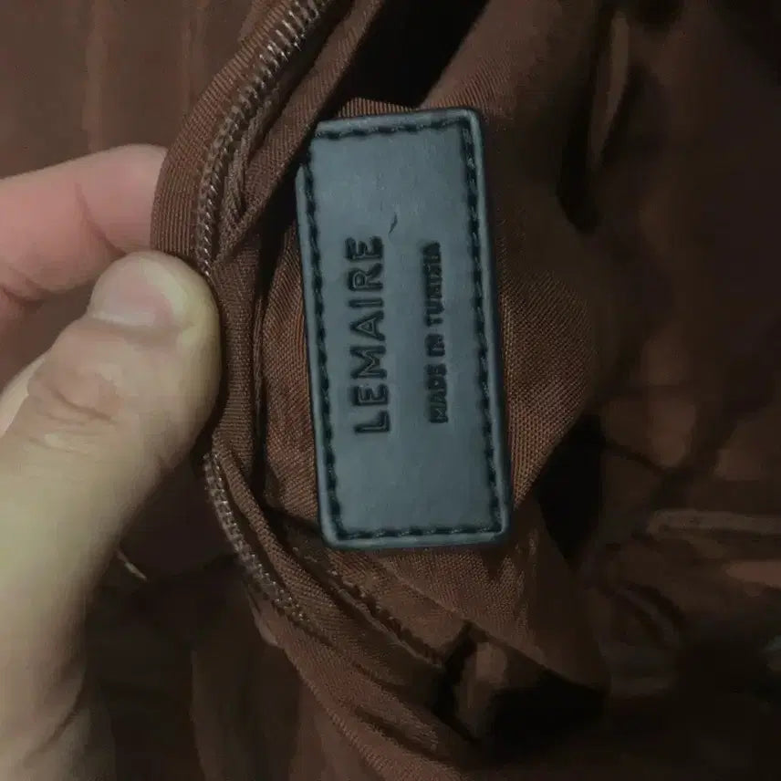 [BUNJANG] Lemaire Game Bag Large Cherry Mahogany / 르메르 게임백 체리 마호가니 L사이즈