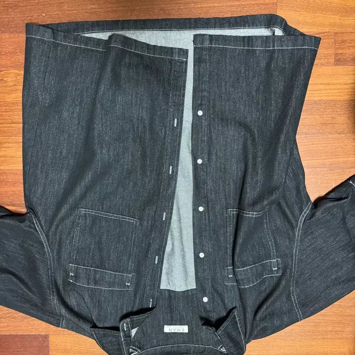 [BUNJANG] AGOD Denim Work Jacket / AGOD 데님 워크 자켓 청자켓,블랙자켓