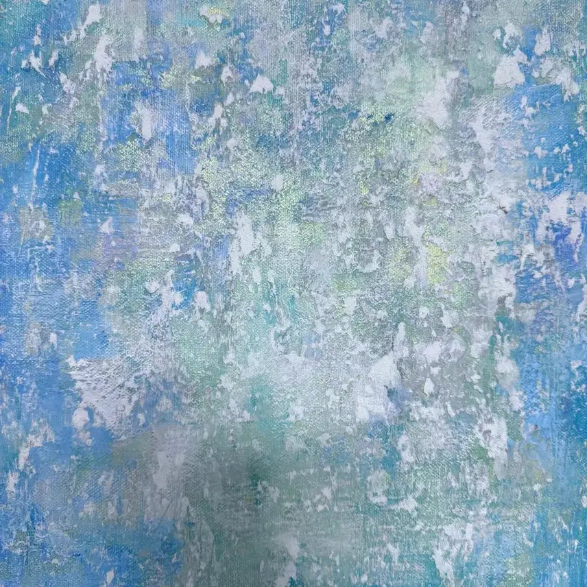 [BUNJANG] Abstract Painting on Canvas (Approx. 10F Size) / 백드롭 페인팅 추상화 그림 (10F호 정도 됩니다) 급처**