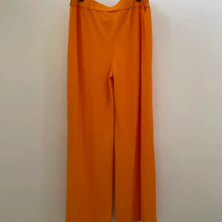 [BUNJANG] Roberto Cavalli Orange Wide Leg Pants / 로베르토카발리 오렌지 와이드 팬츠