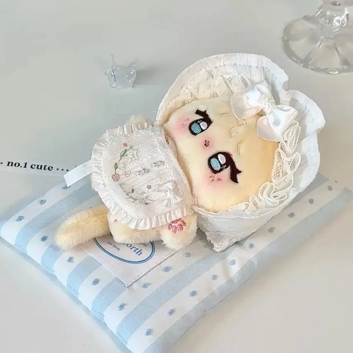 [BUNJANG] 10cm Doll Clothes Bonnet / 10cm 인형옷 솜인형옷 보닛