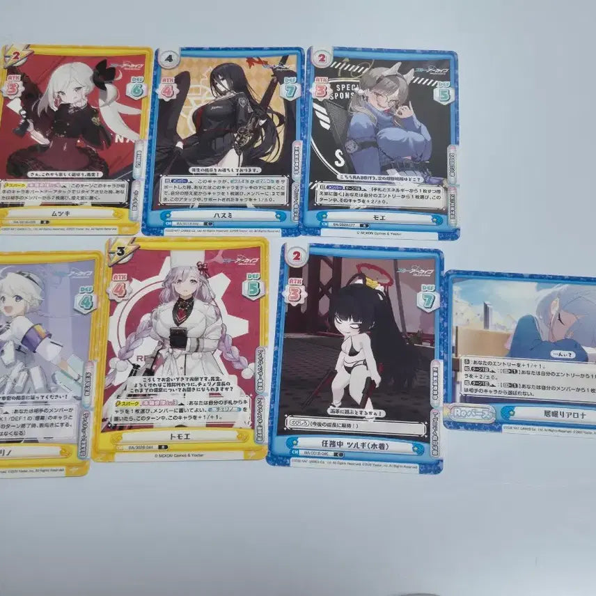 [BUNJANG] Blue Archive Merchandise Collection Cards / 블루 아카이브 카드 굿즈 여러 가지