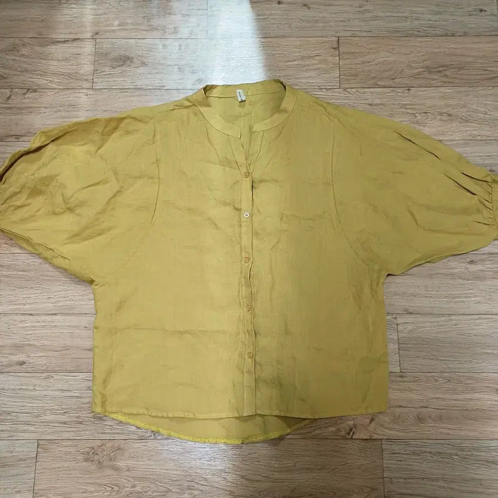 [BUNJANG] Linen Top / 린넨 상의