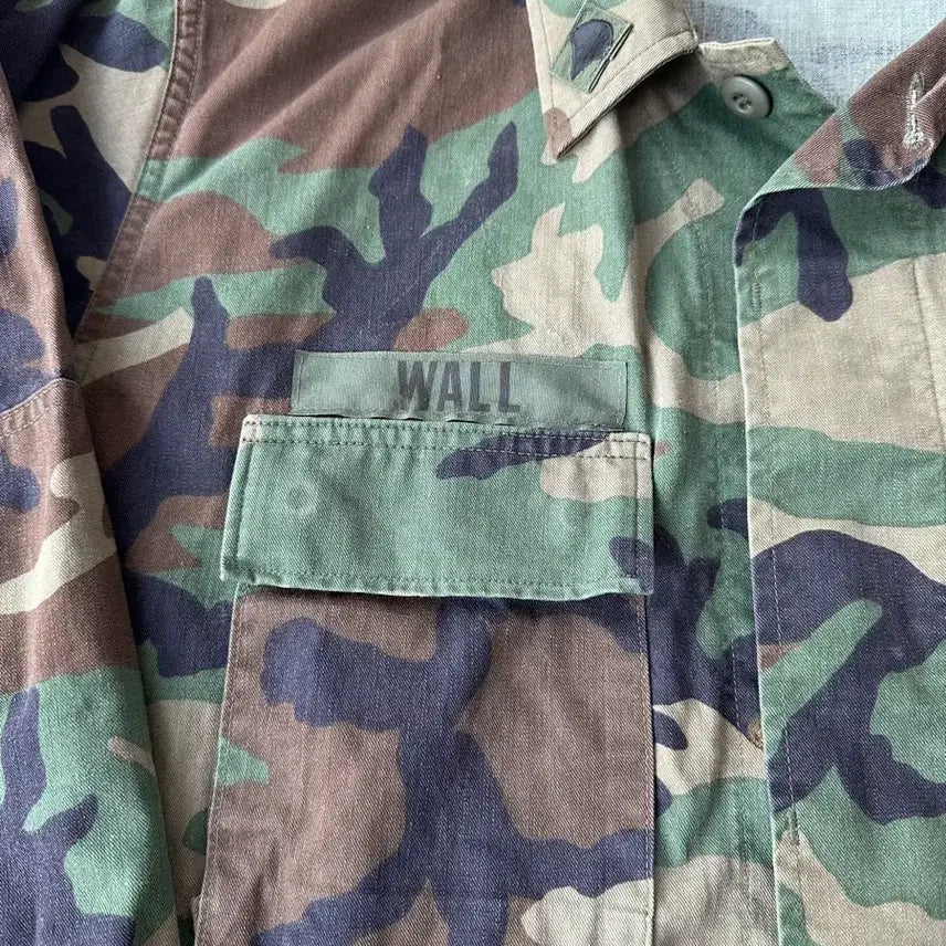 [BUNJANG] US Army 1990 Woodland BDU Combat Jacket (Medium/Short) / 미군 우드랜드 90 BDU 자켓 M/S (100)