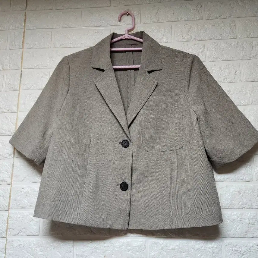 [BUNJANG] TOPTEN Crop Outer Jacket / 탑텐 크롭아우터