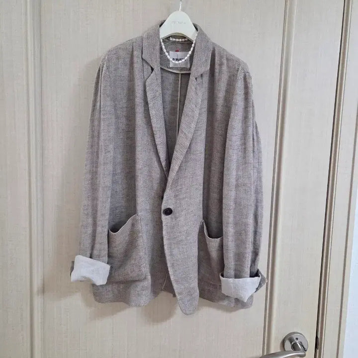 [BUNJANG] Linen Oversized Jacket / 고급스런 오버핏 린넨자켓