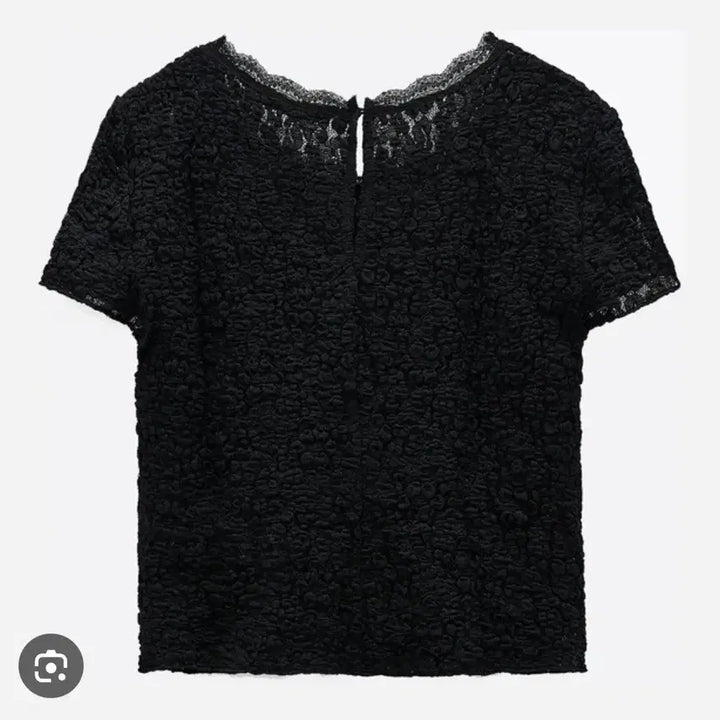 [BUNJANG] Zara Lace Top Black L / 자라 레이스탑 검정 L