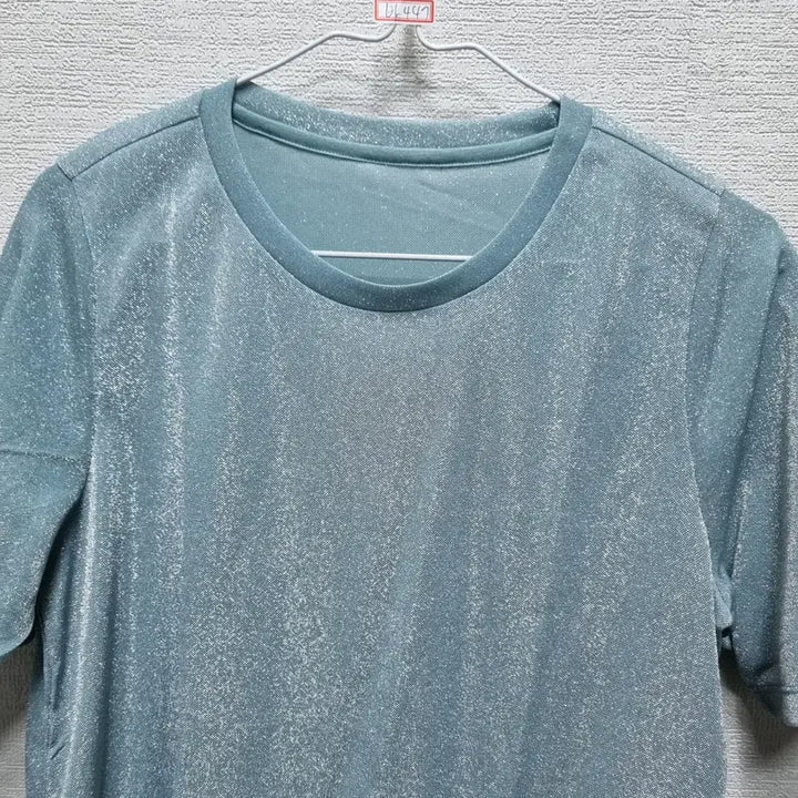 [BUNJANG] Sparkle Short Sleeve T-Shirt / 바447 반짝이 반팔 티셔츠
