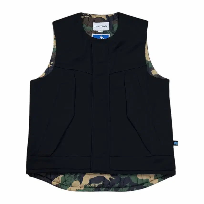 [BUNJANG] YESSE.IC Best Vest Black Camo L / 예스아이씨 베스트 조끼 블랙 카모 L