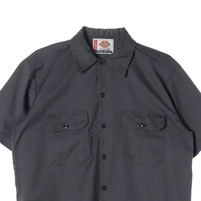 [BUNJANG] Dickies Short Sleeve Shirt Light Grey M / 디키즈 반팔 셔츠 라이트 그레이 M