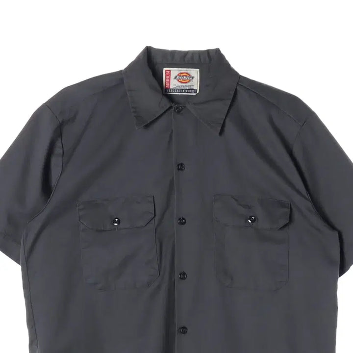 [BUNJANG] Dickies Short Sleeve Shirt Light Grey M / 디키즈 반팔 셔츠 라이트 그레이 M