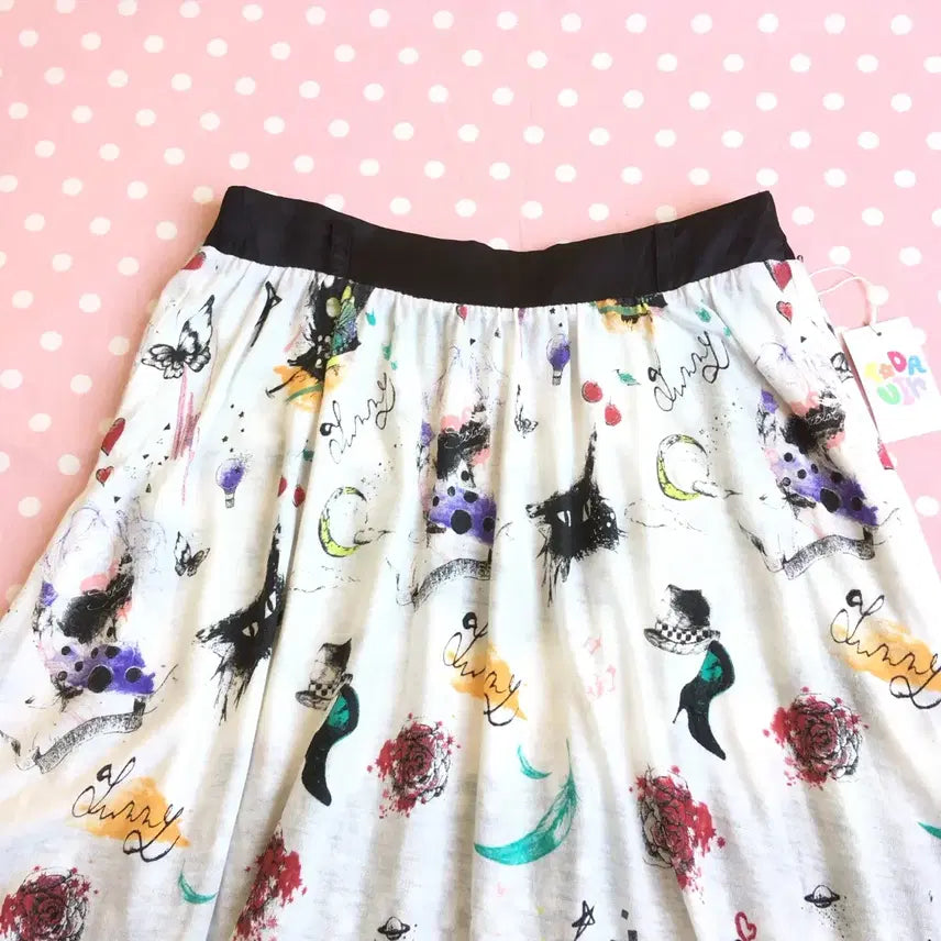 [BUNJANG] Scolar Layered Skirt / scolar 스콜라/ 네코스커트 고양이스커트 레이어드미스커트 스콜라치마