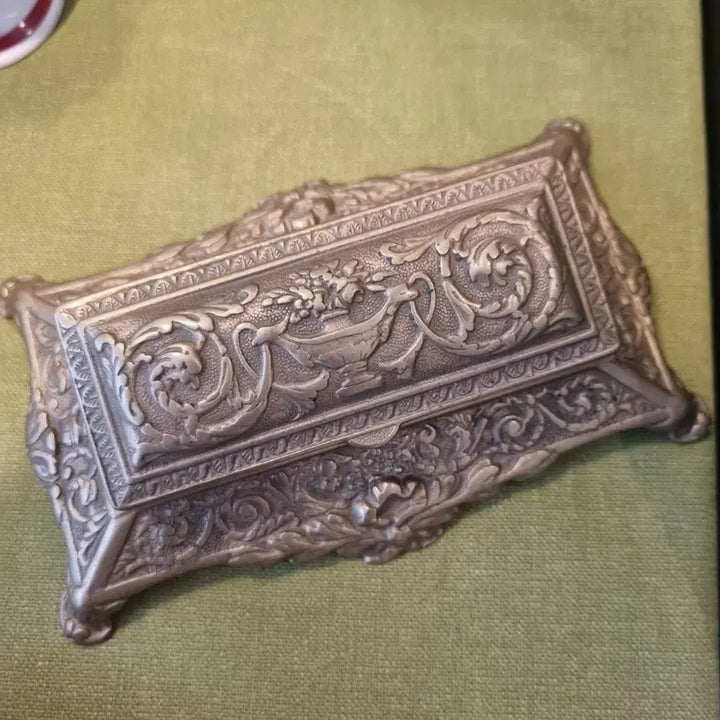 [BUNJANG] Vintage British Bronze Inkwell / 영국 빈티지 브론즈 잉크웰