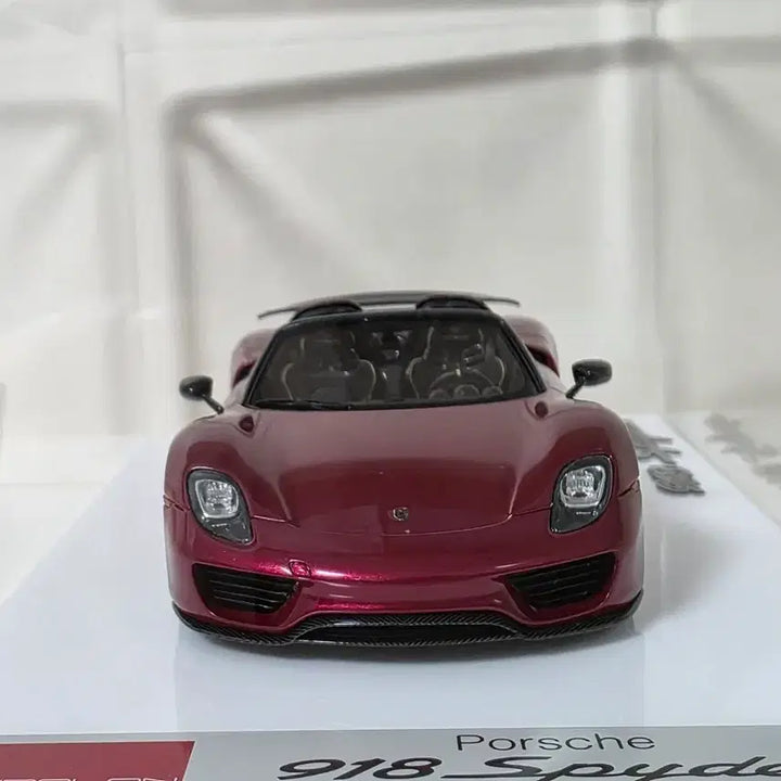 [BUNJANG] 1:43 Scale Porsche 918 Spyder (Red Version, Wing-Up) / 1/43 메이크업 포르쉐 918 판매