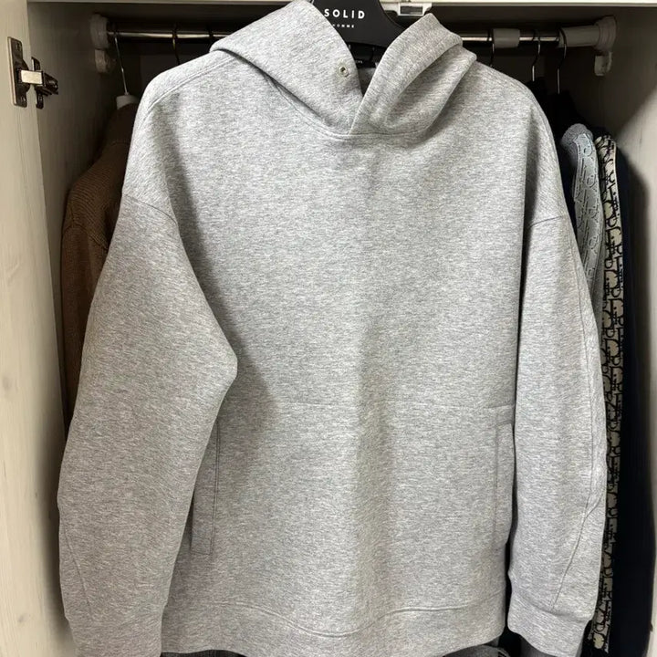 [BUNJANG] Allegri Bonded Hooded Top / allegri 알레그리 그레이 본디드 후드 상의