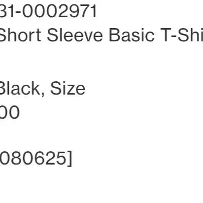 [BUNJANG] Pottery Basic T-Shirt Set (3-Pack) / 포터리 베이직 티셔츠 반팔 3장 4size