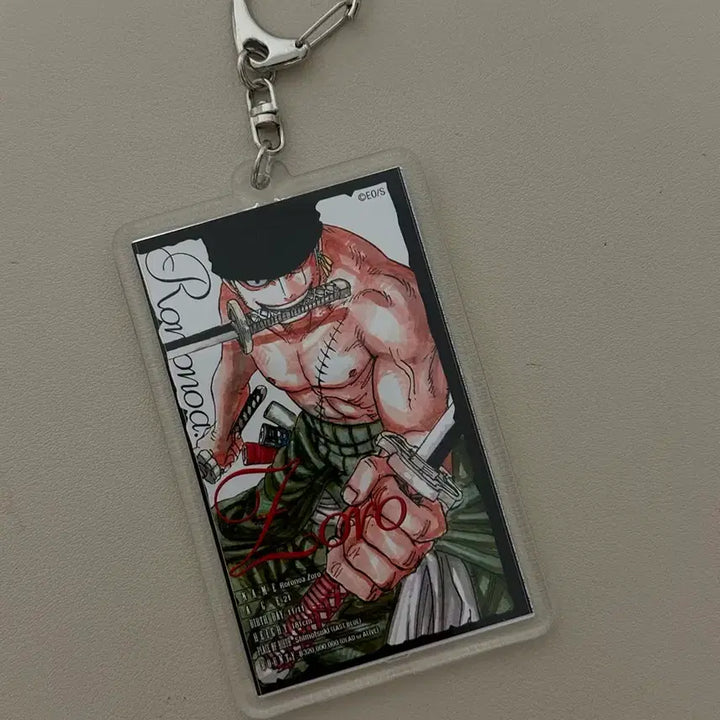 [BUNJANG] One Piece Jump Shop Custom Double-Sided Keyring / 원피스 점프샵 양면 키링