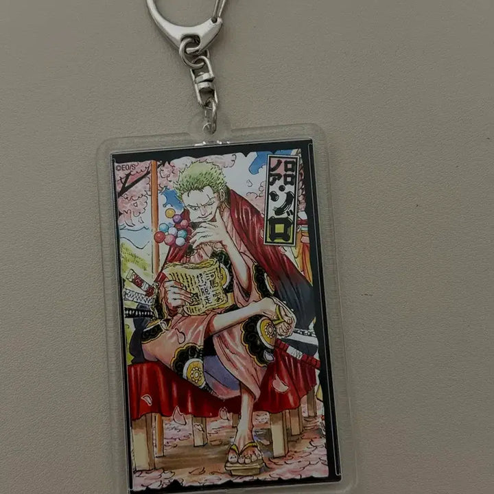 [BUNJANG] One Piece Jump Shop Custom Double-Sided Keyring / 원피스 점프샵 양면 키링