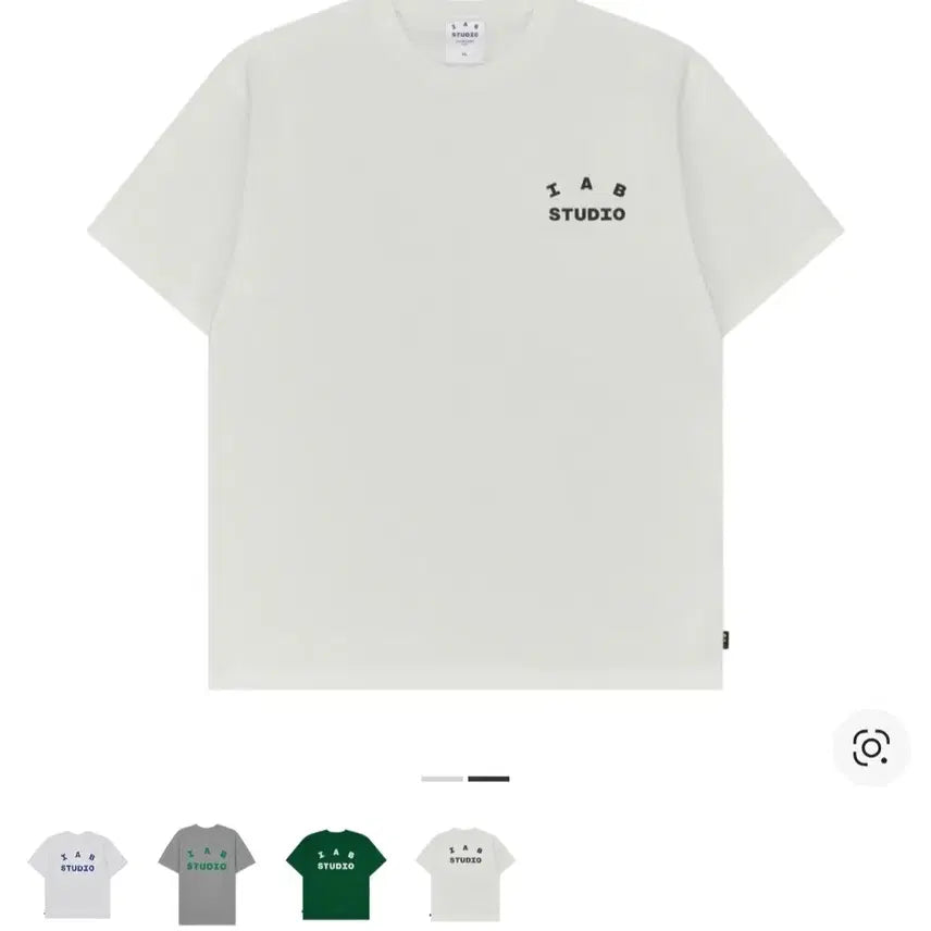 [BUNJANG] IAB Studio 23FW T-Shirt White / IAB 티셔츠 화이트 23FW