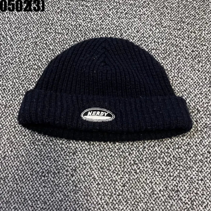 [BUNJANG] Nerdy Black Beanie / 널디 NERDY 검정색 비니 0502