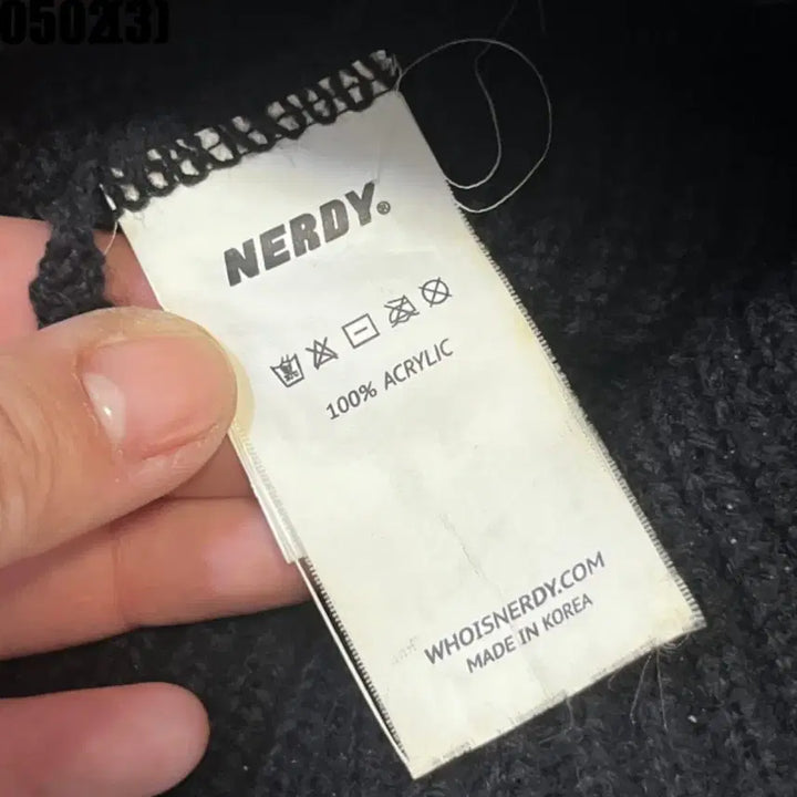 [BUNJANG] Nerdy Black Beanie / 널디 NERDY 검정색 비니 0502