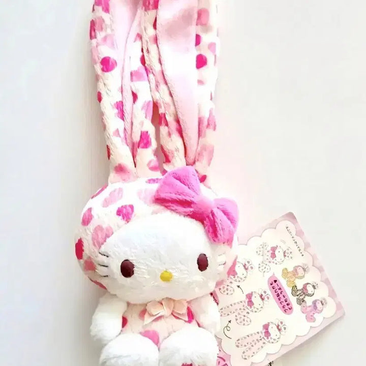 [BUNJANG] Hello Kitty Leopard Bunny Plush (24cm) / 호피 키티,바니 키티,토슬키 키티, 토끼 키티, 레오파드키티