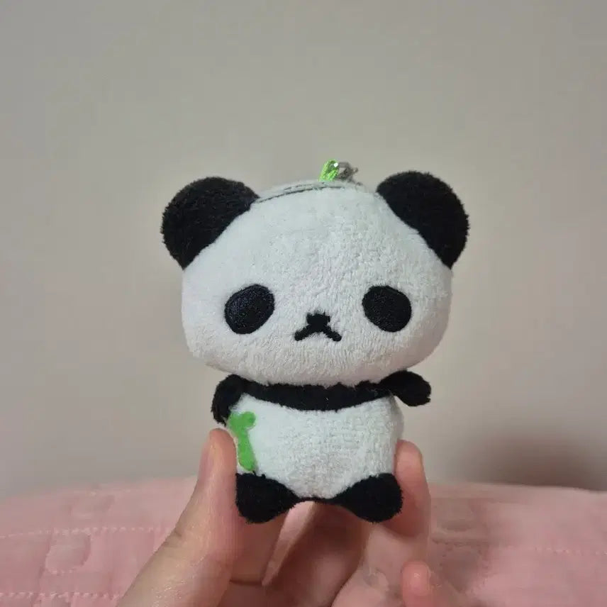 [BUNJANG] Ozzy Panda Classic Panda Doll Strap Keychain / 오지팡 오지판다 고전 탈모판다 인형 스트랩 키링