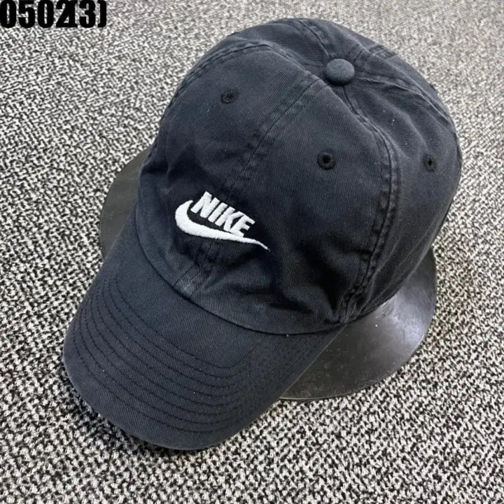 [BUNJANG] Nike Black Cotton Baseball Cap / 나이키 볼캡 블랙 0502