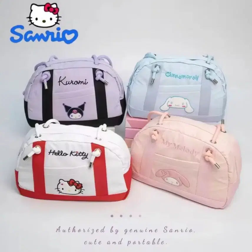 [BUNJANG] Sanrio Hello Kitty Boston Tote Bag Shoulder Bag / 산리오 헬로키티 보스턴 토트백 숄더백 가방