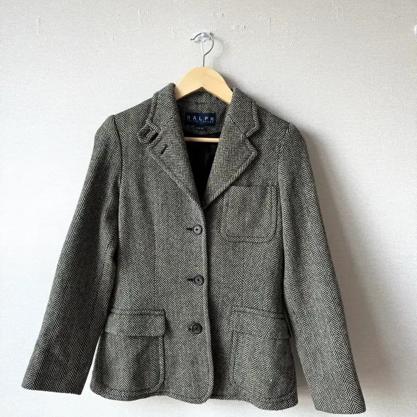 [BUNJANG] Polo Ralph Lauren Herringbone Jacket / (상태좋음) 폴로랄프로렌 헤링본 자켓 82-92-155 (55)