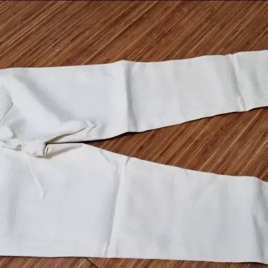 [BUNJANG] Syndrome High-Waisted Denim Pants Ivory / 새상품 아이보리 하이웨스트 데님 팬츠