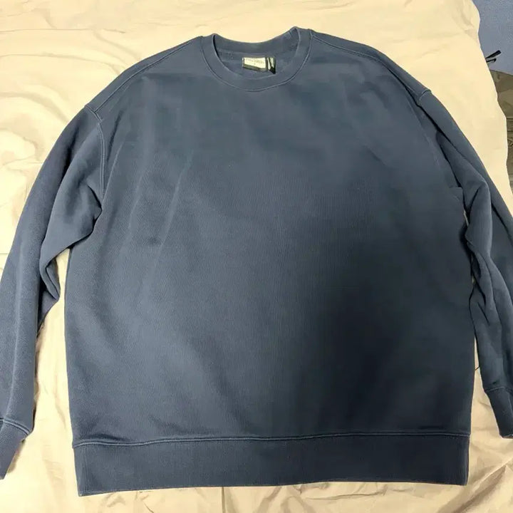 [BUNJANG] Soverment Oversized Heavy Cotton Sweatshirt Navy / (105-110) 소버먼트 오버핏 맨투맨 네이비