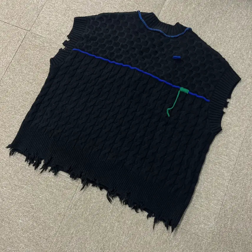 [BUNJANG] Zara x ADER Error Oversized Knit Vest XL / [XL] 자라 x 아더에러 오버사이즈 니트조끼