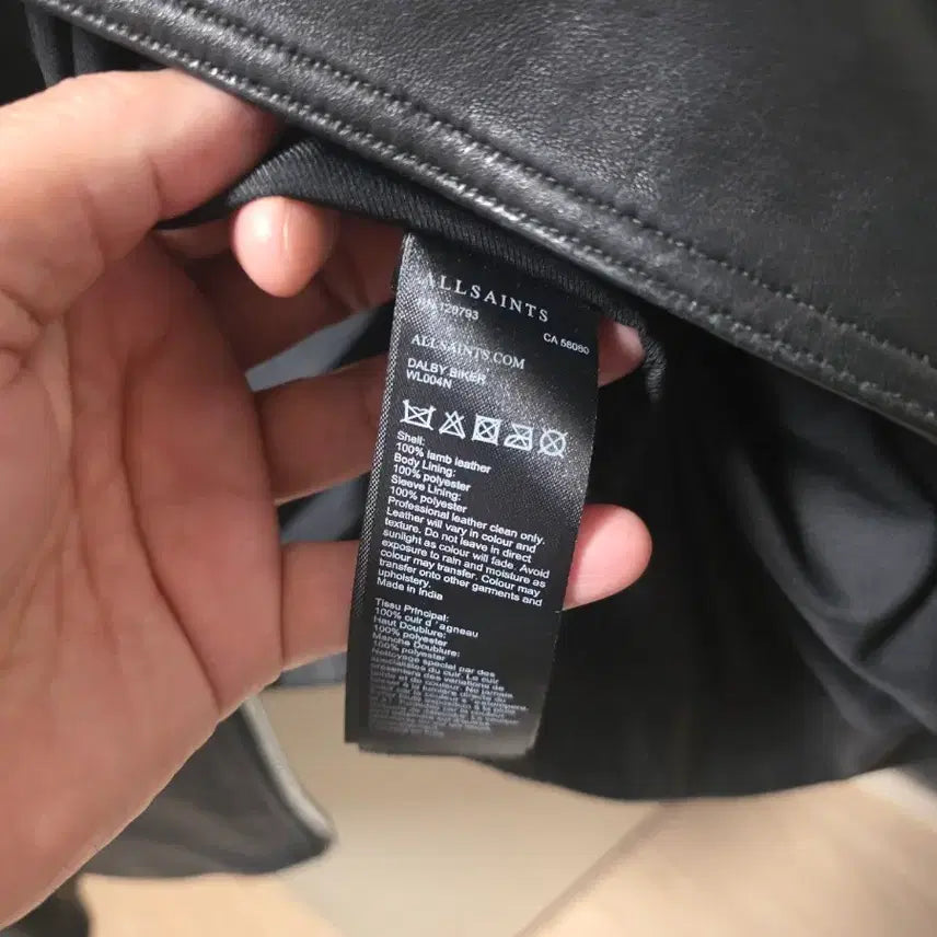 [BUNJANG] AllSaints Dalby Biker Leather Jacket / 올세인츠 달비 바이커 가죽 자켓 ALLSAINTS(새상품급)