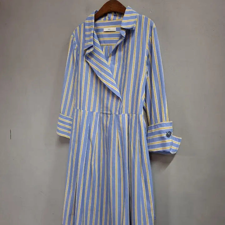 [BUNJANG] DEWL Stripe Shirt Dress / 듀엘 스트라이프 원피스 55