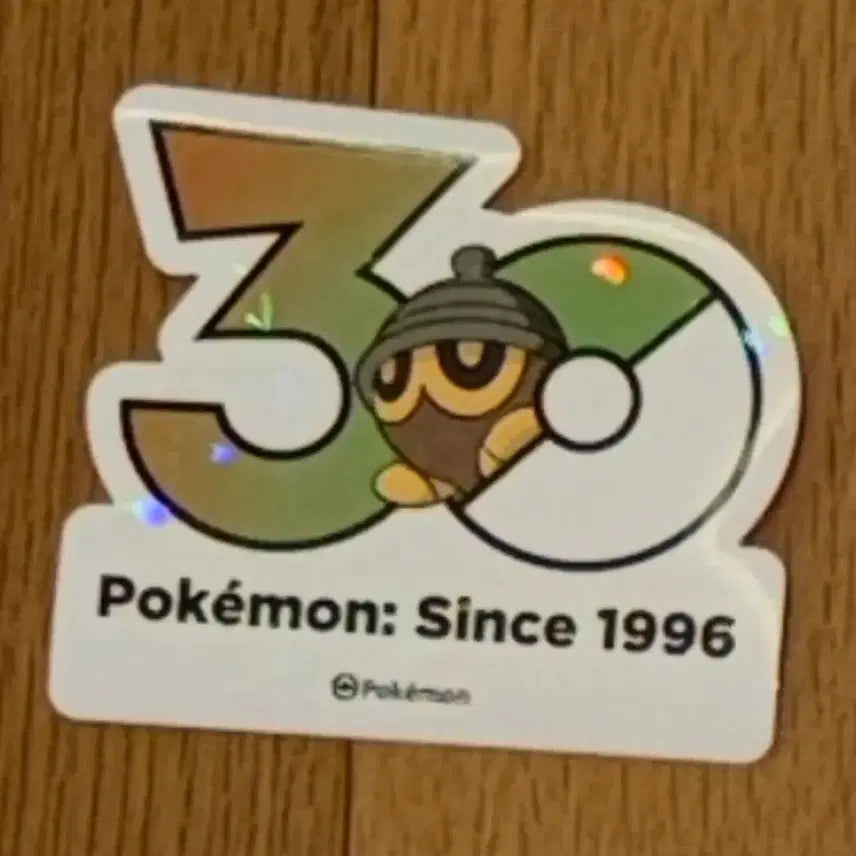 [BUNJANG] Pokemon 30th Anniversary Pop-up Store Logo Sticker - Absol / 세트) 한정판 포켓몬 30주년 팝업 1165종 로고스티커 스티커 앱솔