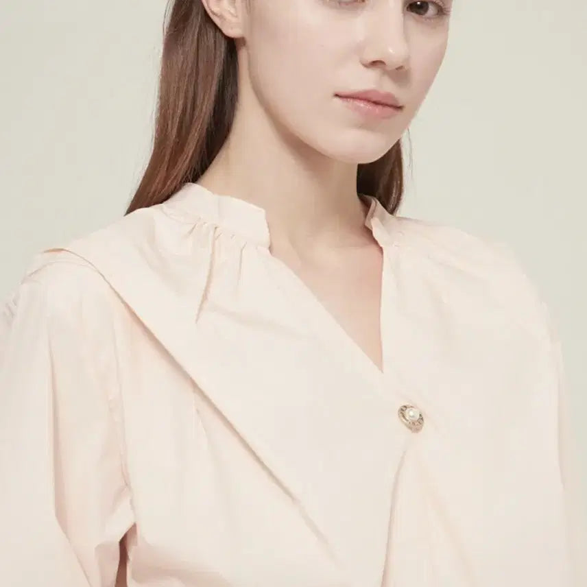 [BUNJANG] MINE Folding Open Collar Top Blouse / 마인 MINE 21 폴딩 오픈 칼라 탑 블라우스 (55)
