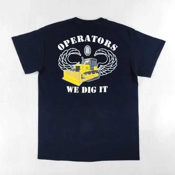 [BUNJANG] US Army 11th Airborne 6th Engineer Battalion T-Shirt (Medium) / 미육군 공수공병 반팔 티셔츠 M